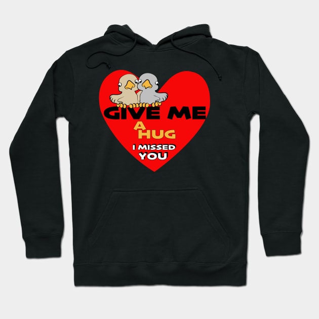 give me a hug Hoodie by Lins-penseeltje